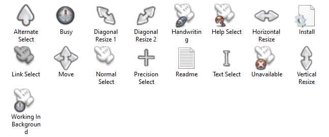 Materials Custom Cursor cursor – Custom Cursor