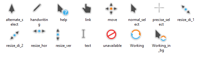 Breeze Cursors for Windows