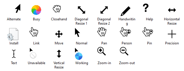 Download the 30 best free mouse cursors for Windows