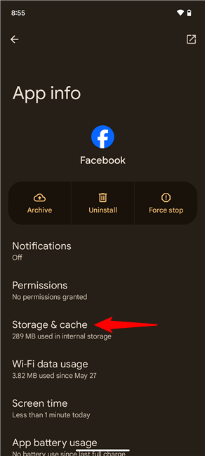 Tap Storage & cache