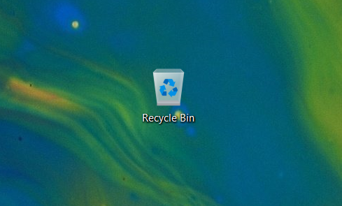 Restore the Recycle Bin on your Desktop