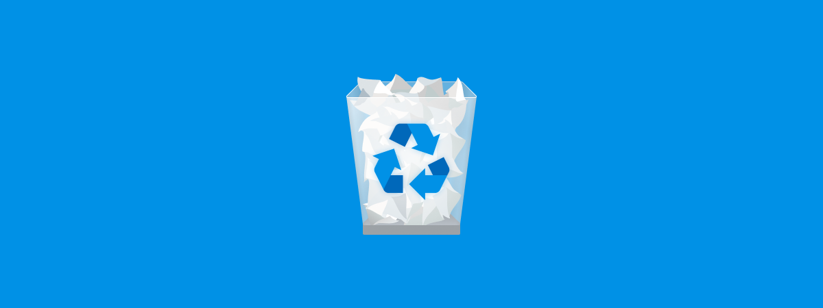 The Recycle Bin in Windows 10 and Windows 11
