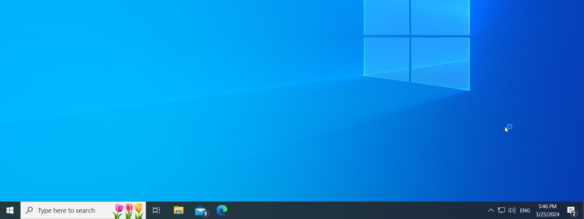 Windows 10 desktop