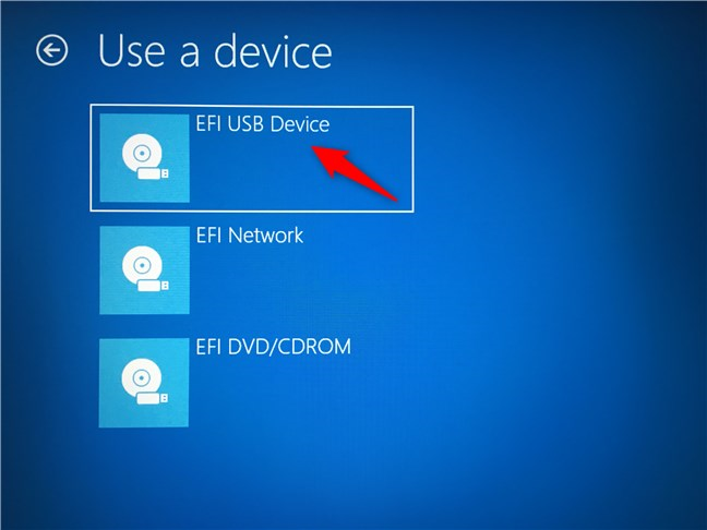 Boot your PC using some Windows installation media (USB, DVD, etc.)