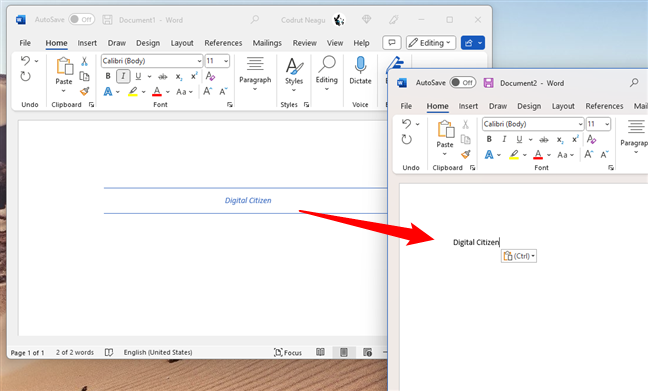 Use the Paste Special shortcut in Word to paste unformatted text