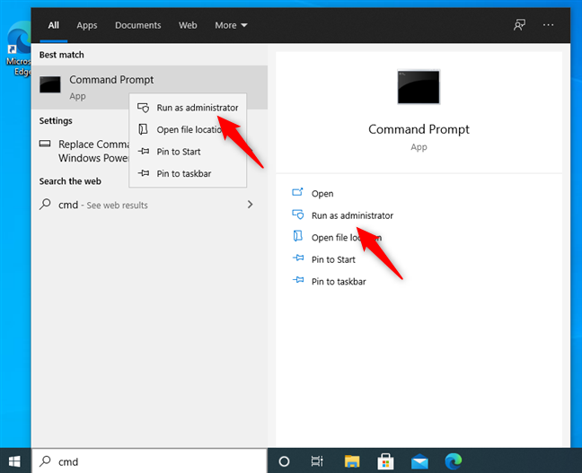 How to open Command Prompt in Windows