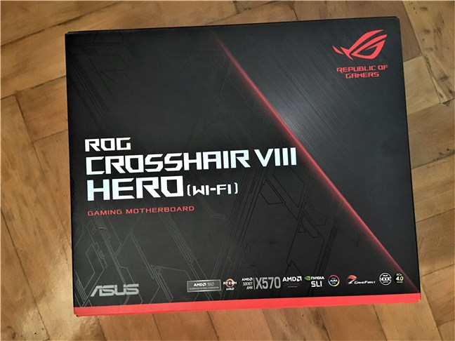 ASUS ROG Crosshair VIII Hero (Wi-Fi) - a motherboard based on the X570 chipset