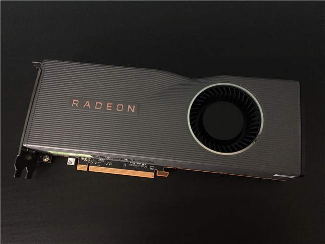 The AMD Radeon RX 5700 XT