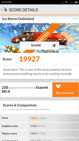 Android, Benchmark, apps, 3DMark Ice Storm