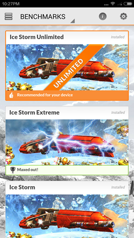 Android, Benchmark, apps, 3DMark Ice Storm