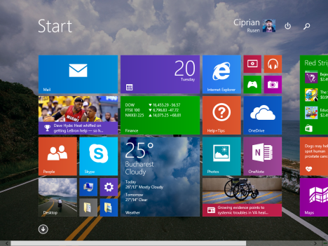 Windows 8.1, Apps View, category, name, installed date, usage, programs