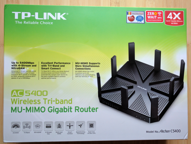 TP-LINK Archer C5400, router