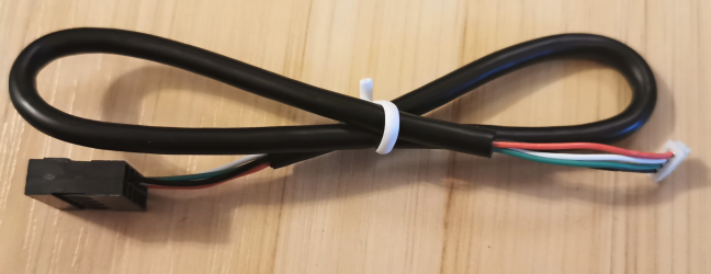 The Bluetooth header cable used for TP-Link Archer TX3000E