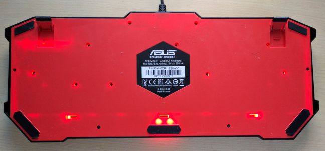 ASUS, Cerberus, keyboard