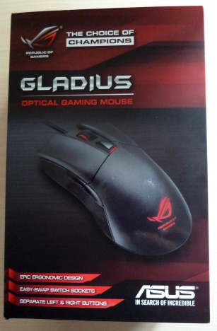 ASUS, Gladius, Republic of Gamers, mouse, review, gaming