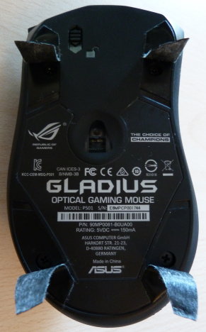 ASUS, Gladius, Republic of Gamers, mouse, review, gaming