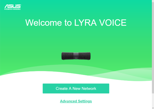 Setting up the ASUS Lyra Voice