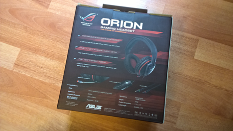 ASUS, ROG, Orion, headset, headphones, audio, review, gaming