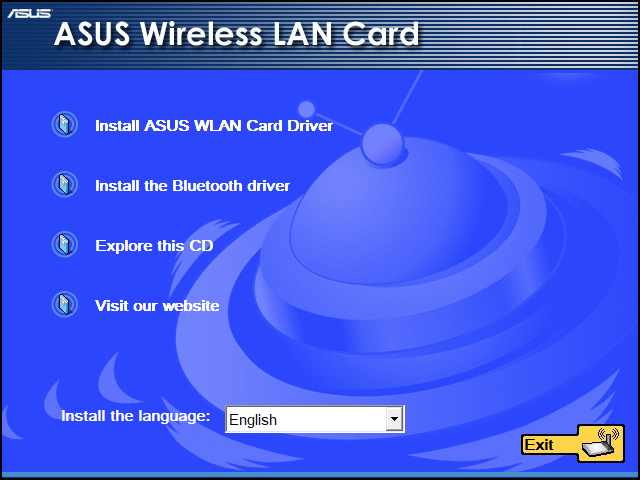 The drivers for ASUS PCE-AX58BT