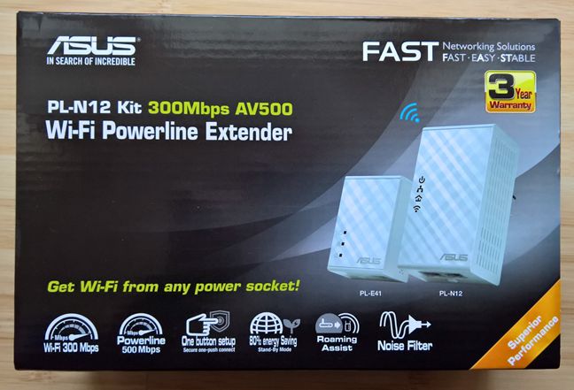 ASUS PL-N12, powerline, wireless, network, Ethernet, ASUS PL-E41, review