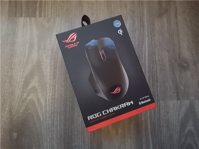 ASUS ROG Chakram: The box