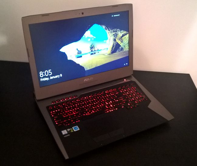 ASUS, Republic of Gamers, G752VT, gaming, laptop, review