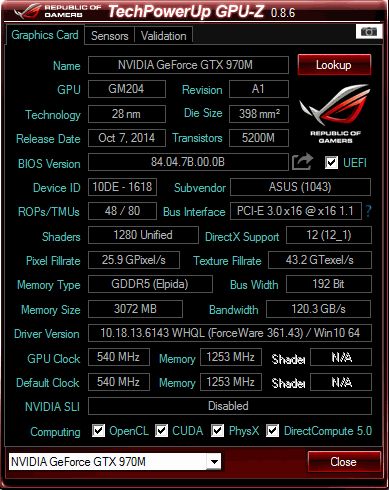 ASUS, Republic of Gamers, G752VT, gaming, laptop, review
