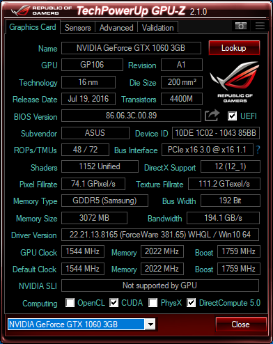 ASUS ROG GR8 II