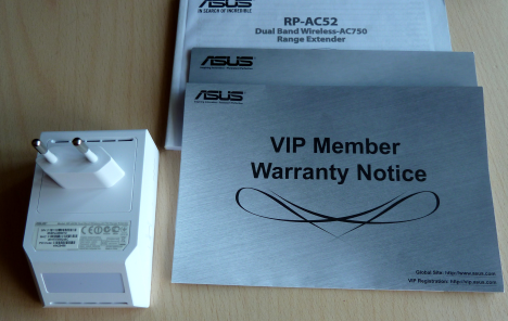 ASUS RP-AC52, WPS, range, extender, wireless, network, dual-band, 802.11ac