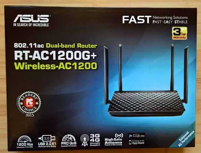 ASUS RT-AC1200G+, dual-band, wireless, AC1200, router, review, performance