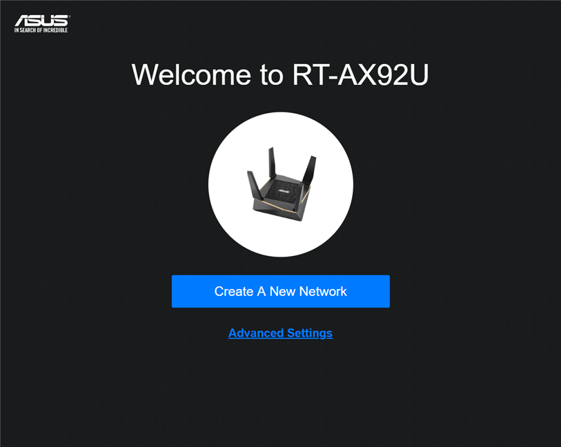 Setting up ASUS RT-AX92U