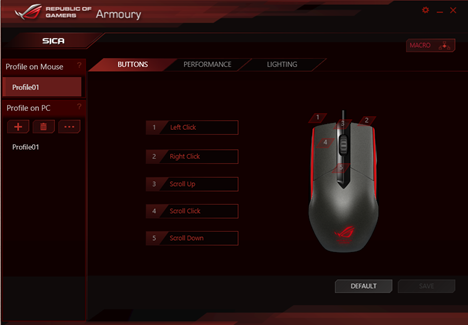 ASUS, Sica, Republic of Gamers, mouse, review, gaming