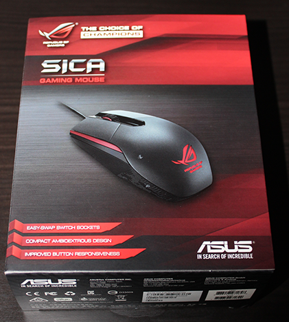 ASUS, Sica, Republic of Gamers, mouse, review, gaming