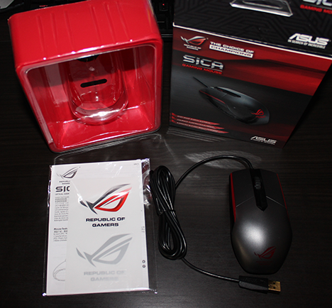 ASUS, Sica, Republic of Gamers, mouse, review, gaming