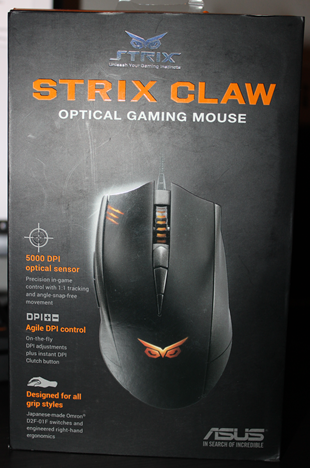 ASUS, Strix, Claw, mouse, review, gaming