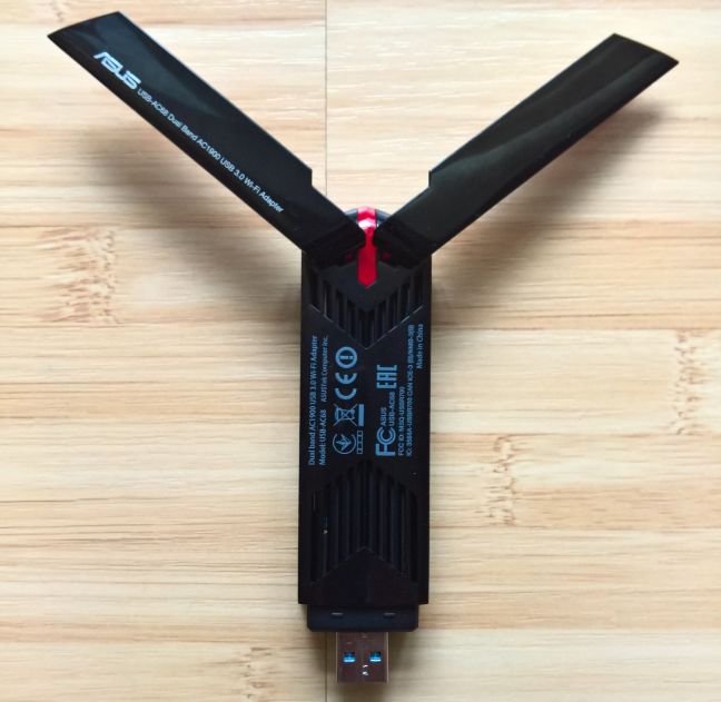 Reviewing ASUS USB-AC68 The adapter that looks like bird | Digital Citizen