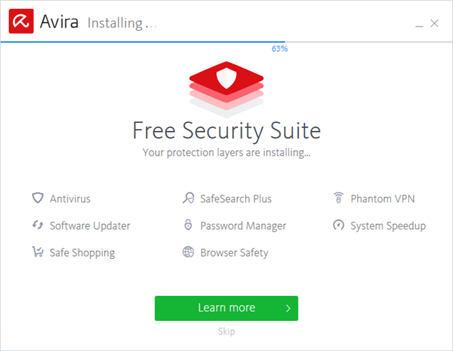 Avira Free Security Suite