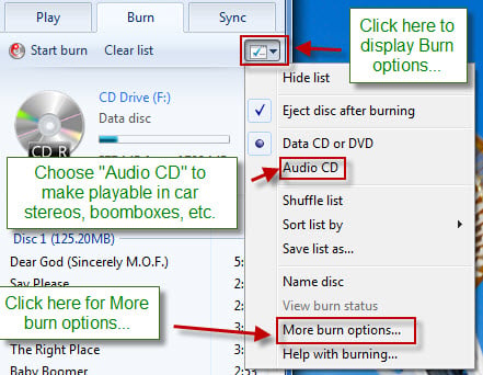 Stubborn Distinction to understand How to Burn CDs and DVDs in Windows Media Player 12 | Digital Citizen