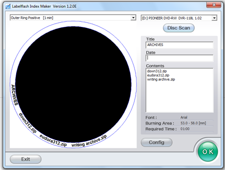 LabelFlash Index Maker