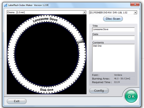 LabelFlash Index Maker