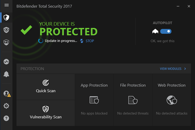 Bitdefender Total Security 2017