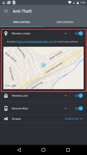 Bitdefender, Mobile Security, 2016, Android, locate, smartphone, tablet, Anti-Theft