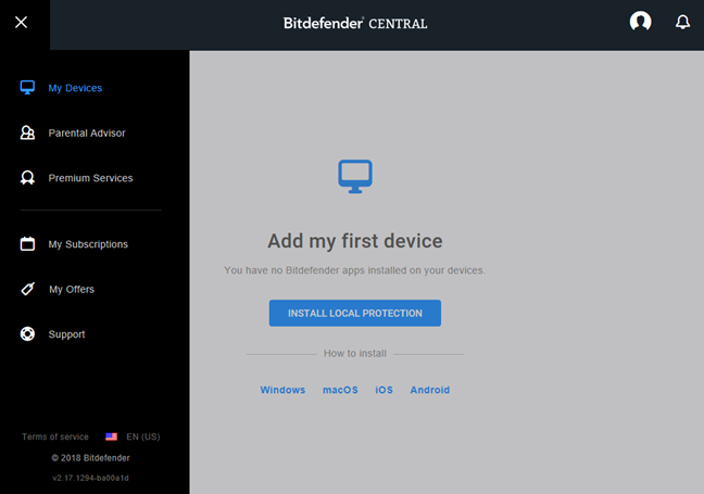 Bitdefender, Total Security, 2018