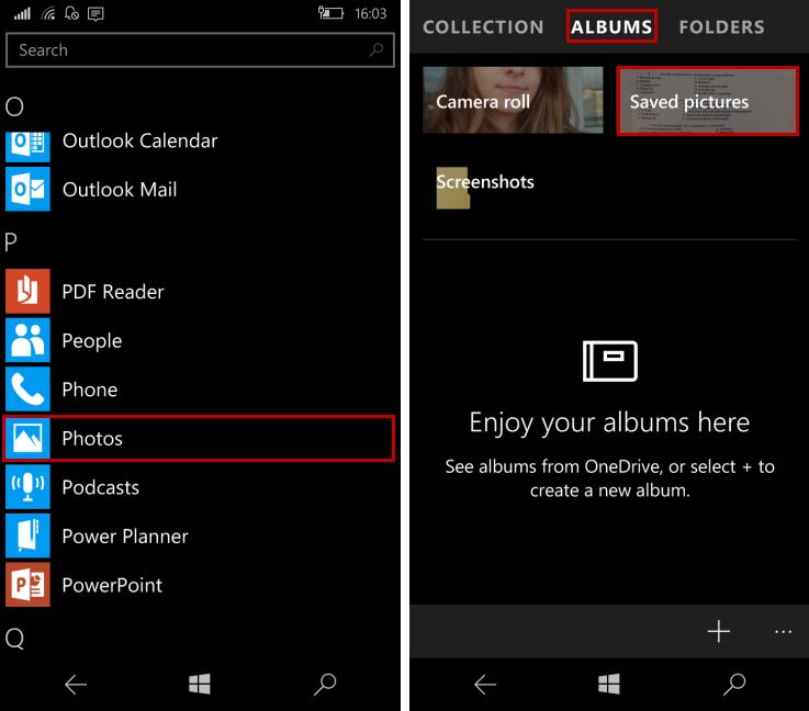 Windows 10 Mobile, Bluetooth, receive, files, find