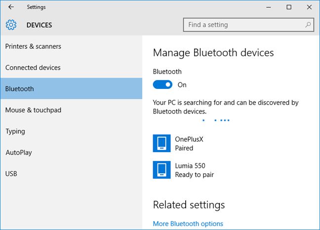 connect, Bluetooth, pai, Windows 10, computer, smartphone, Windows 10 Mobile, Lumia