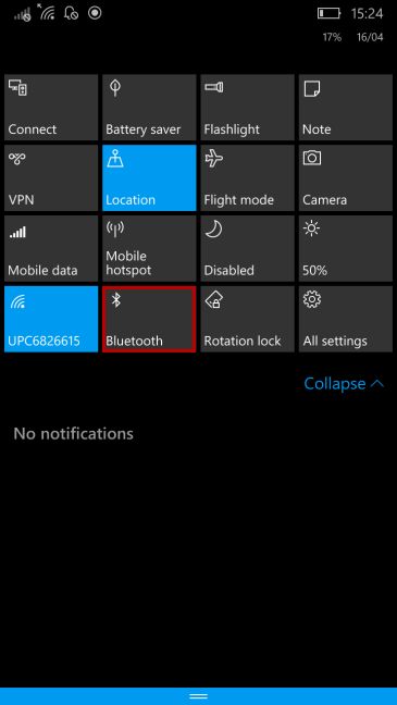 Windows 10 Mobile, Lumia, Bluetooth, sharing, files, send
