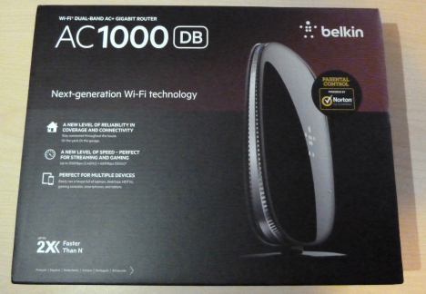 Belkin AC 1000 DB Wi-Fi Dual-Band AC+ Gigabit router