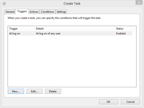 Windows 8 - Schedule Task - Boot to Desktop