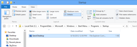 Windows 8 - Boot to Desktop