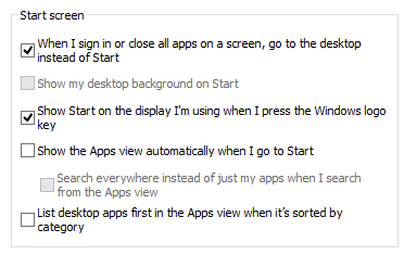 Windows 8.1, Boot to Desktop, Skip Start screen